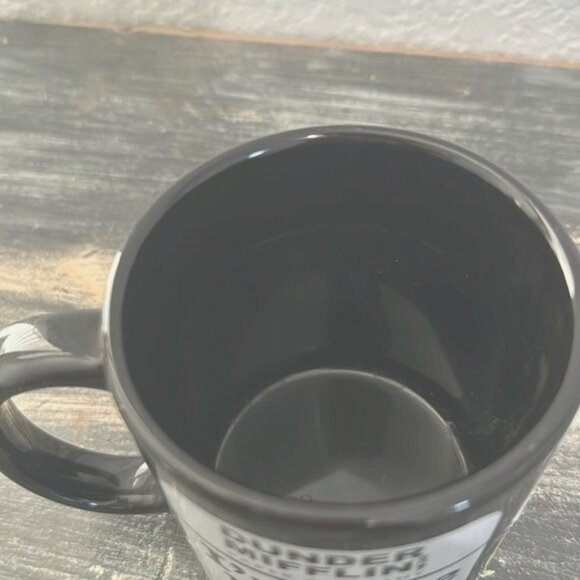 Dunder Mifflin "Im The Bosss Go-To Man" Black Coffee Mug - Picture 2 of 5